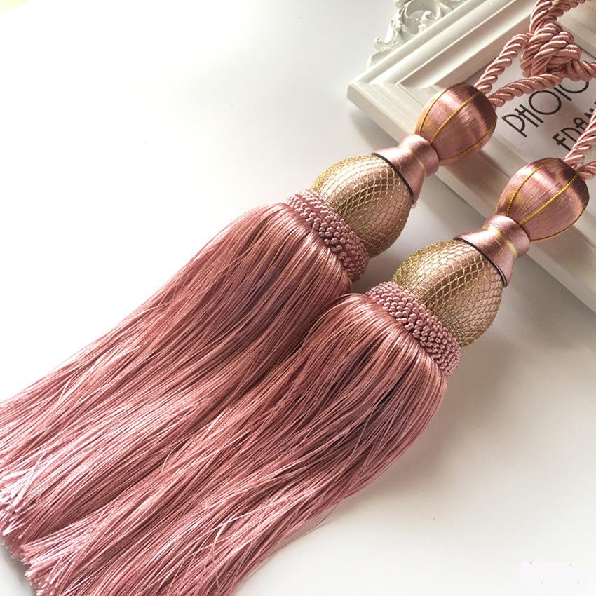 Luxury Gold Wire Tennis Ball Curtain Tieback