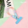 Spring Style Retractable Elastic Keychain & Phone Strap