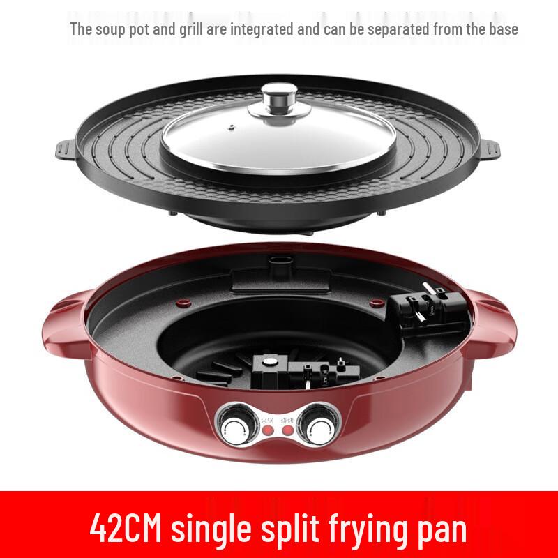 Zhichu Elektrischer Hotpot & BBQ-Grill-Kombination