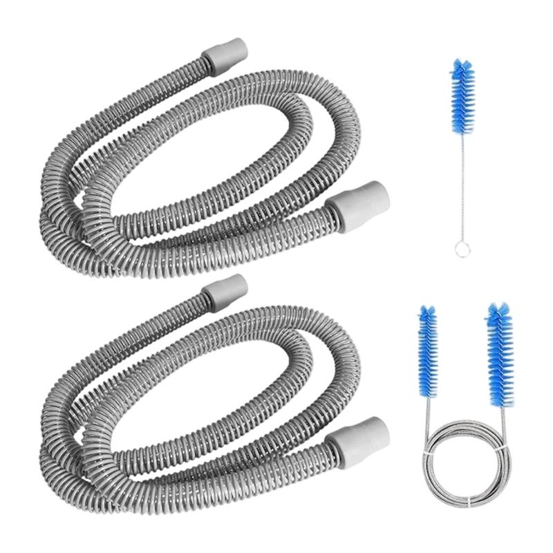 Pack of 2 Replacement Hoses for Supplies 6 Foot Length Universal Compatibility Includes Cleaning Tool POE Texture 1
