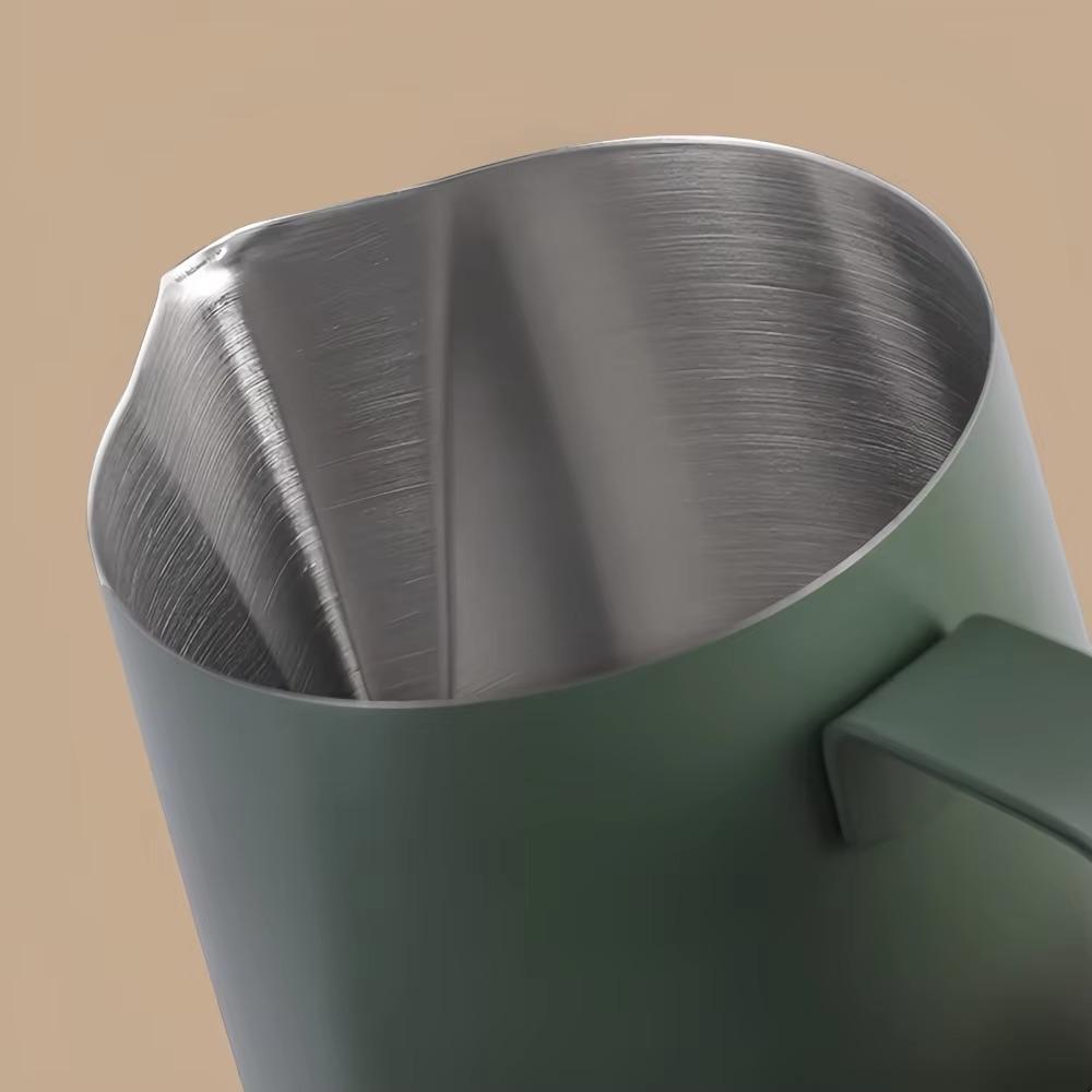 Stainless Steel Latte Art Cup with Scale Milk Frother Jug Coffee Milk Frothing Pitcher  Cappuccino