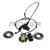 Vordere hydraulische Scheibenbremszange mit Hauptzylinder für 50cc-125cc ATV Quad - C029-054
