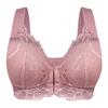 Supply Thin Cup Large Size Bra Bra Wide Shoulder Strap Gathered Breathable Front Buckle Beautiful Back Bra Women