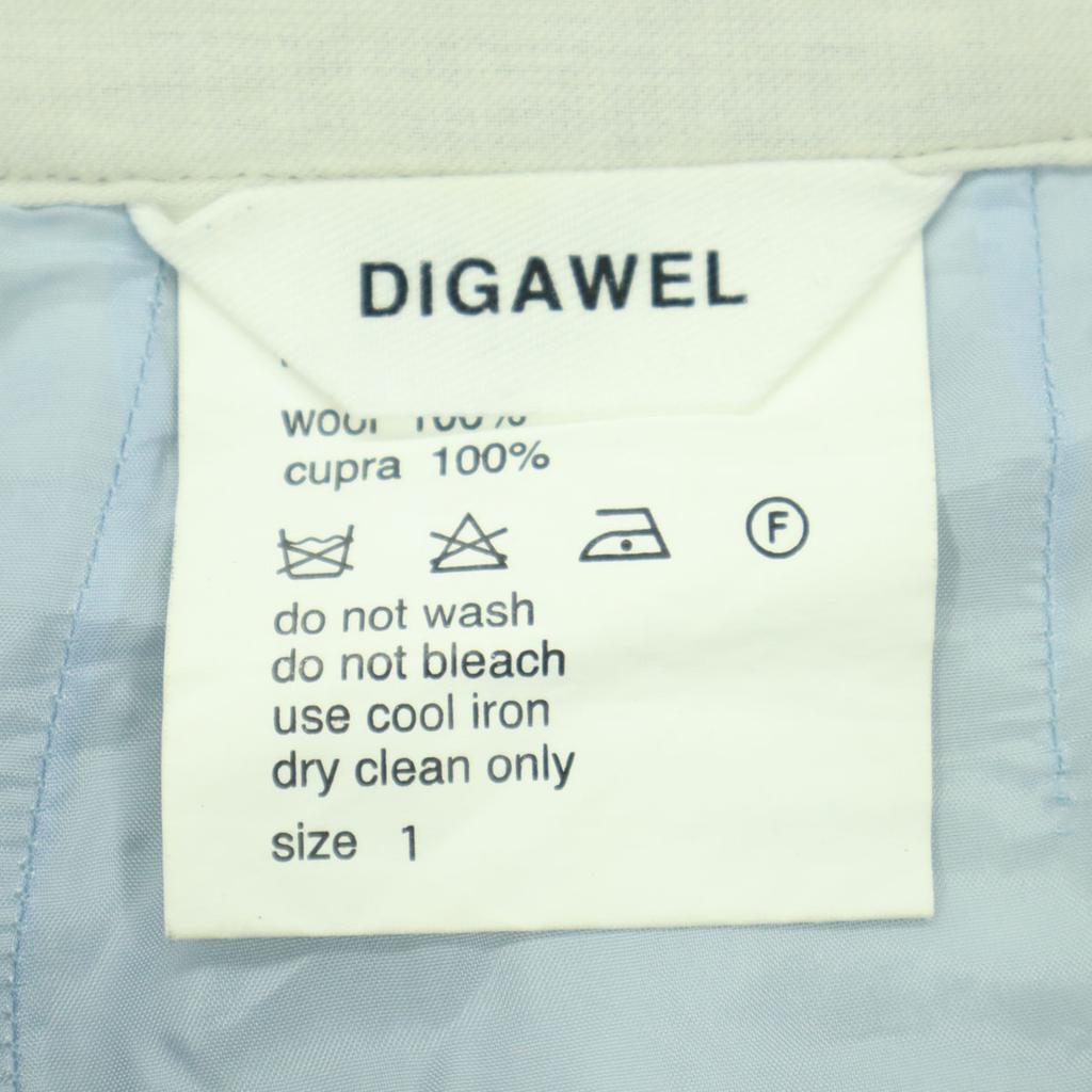 DIGAWEL Made In Japan Wool Pants 1 Navy Men's Used