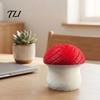 Rotating Mushroom Toy 3D Printed Slippery Figurine, Deformable Fidget Toy, Desktop Twisting Shape Desk Decor for Office and Home Gadgets