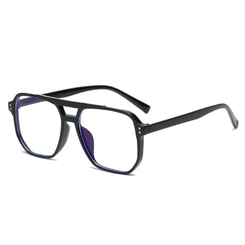Transparent Computer Glasses Frame Women Men Anti Blue Light Square Eyewear Blocking Glasses Optical Spectacle