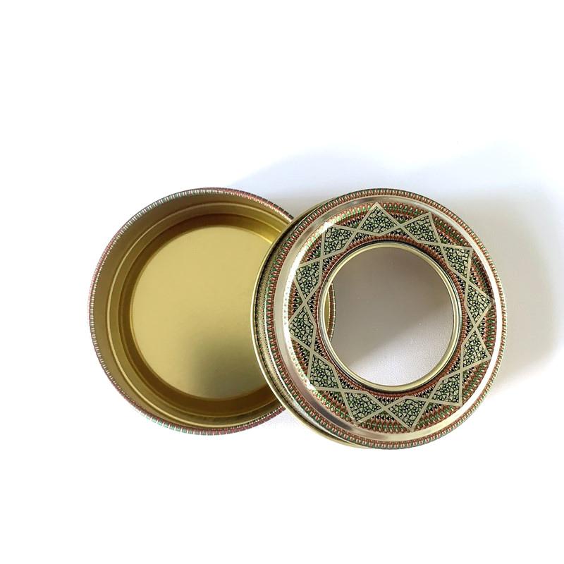Saffron Tin Box For 1  G Saffron Packing Box Tin Box With Pvc Window