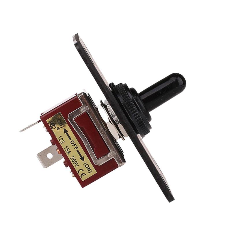 Black Marine Toggle Switch 3 Position Momentary-off-momentary Rocker Switch Panel for Boat Trim Tabs