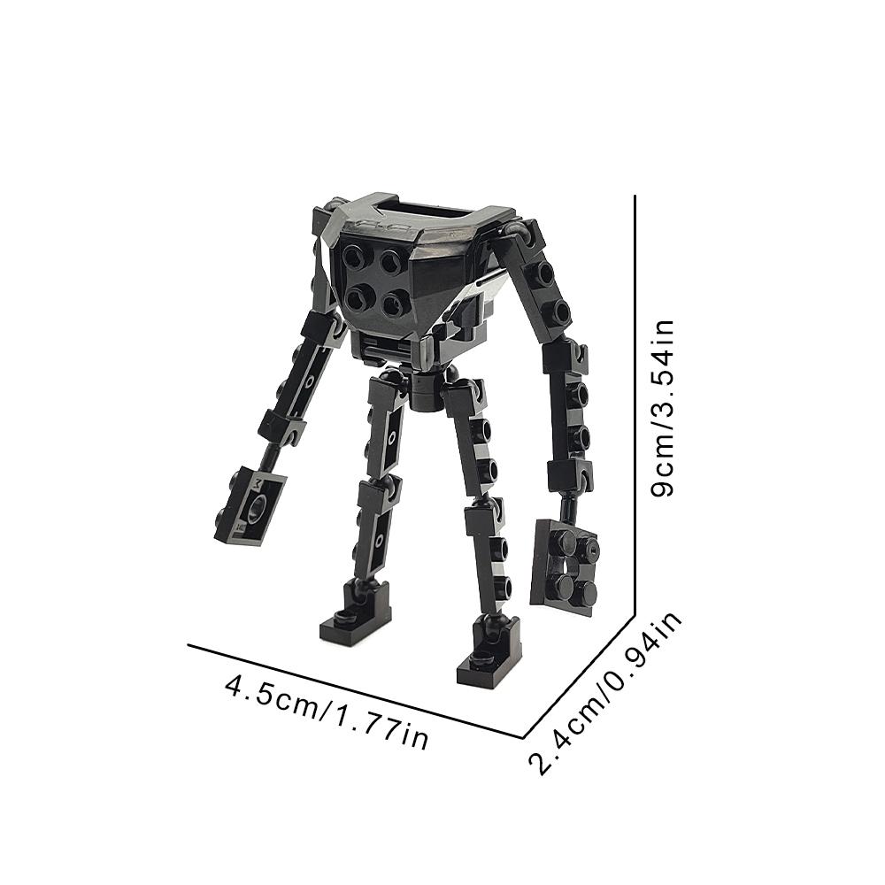 Kreativní MOC Stavebnicové Příslušenství Spojovací Kloubové Kuličkové Částice, Díly Rámů Mecha pro DIY, Kompatibilní s Známými Značkami