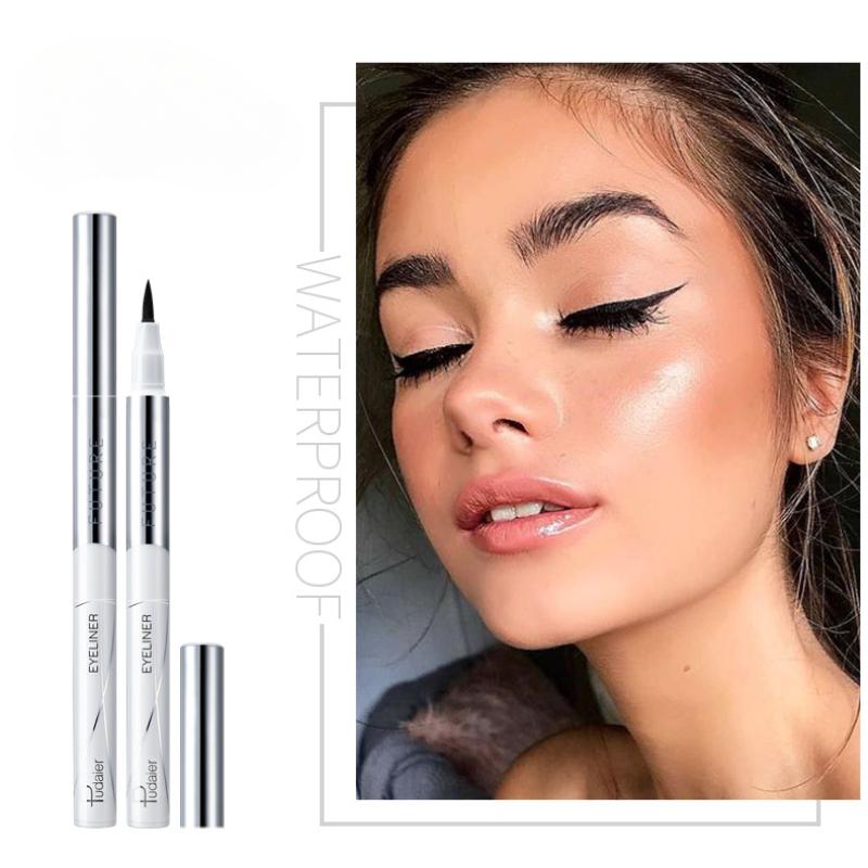 2.5ml Eyeliner Waterproof, Sweat-proof, Smell-free Quick-drying Beginner Soft-head Liquid Eyeliner