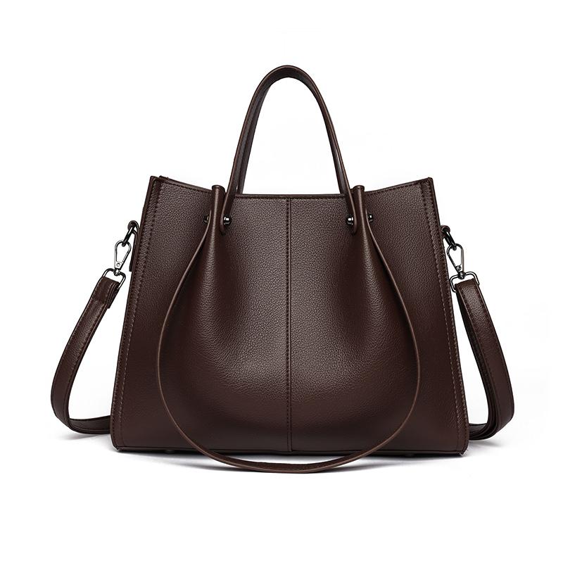 Women Shoulder Bags Luxury Designer High Quality Leather Shoulder Messenger Commuting Tote Bag Large Handbag Purses for Female