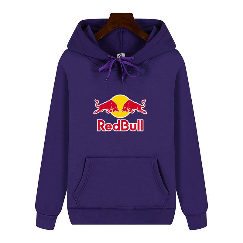 Men Women Long Sleeve Red Bull Printing Hoodies Sweatshirt Mens Casual Hoody Fashion Hip Hop Streetwear Pullover Sudaderas