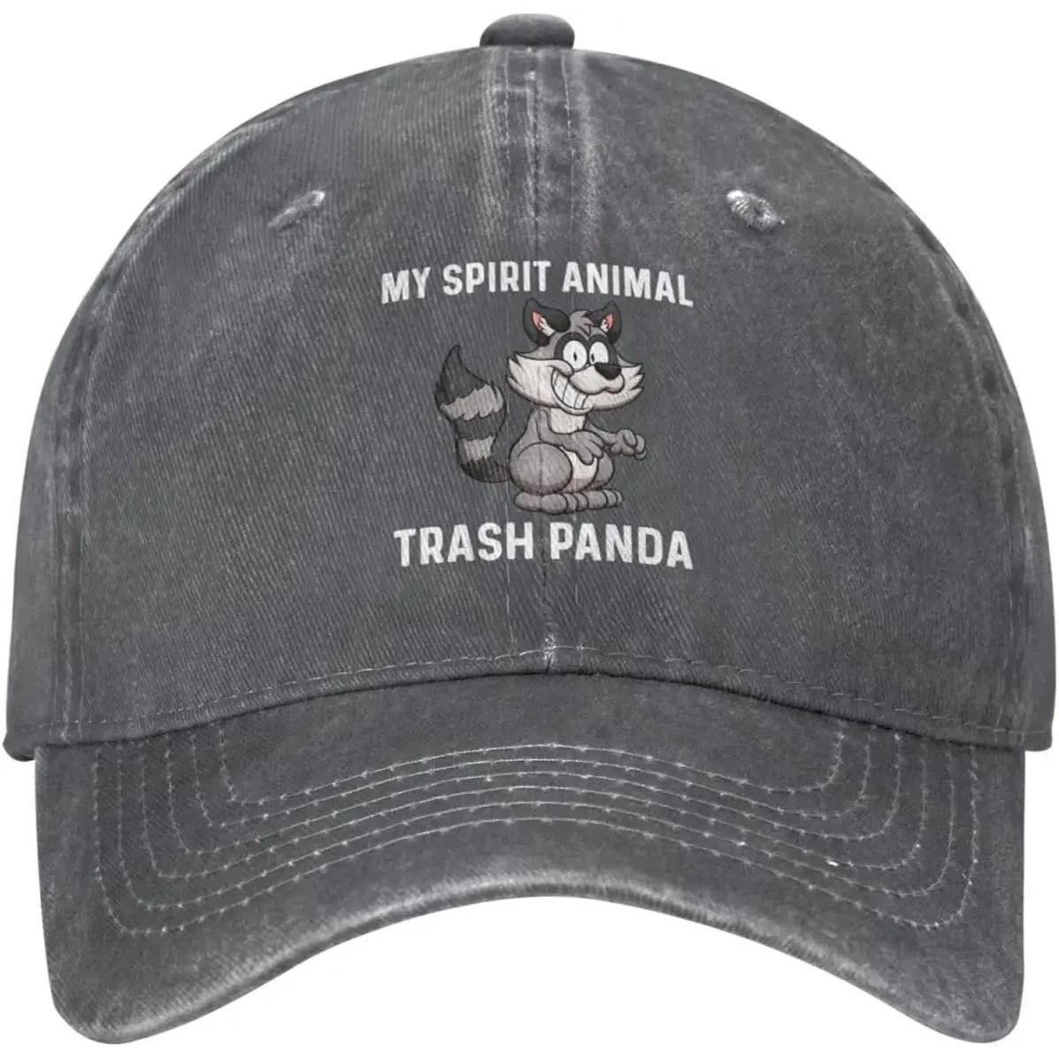 Мои Духовные животные Trash Panda Hat Женские бейсболки Милые кепки 1pc