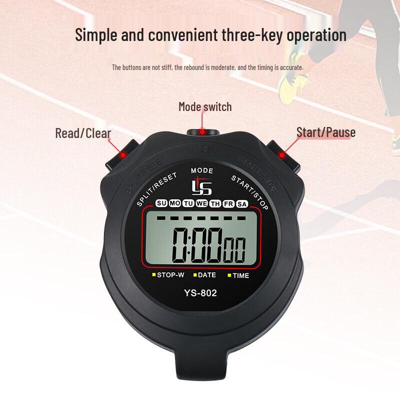 Yisheng Large Screen Stopwatch Timer