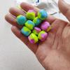 Korean Gonggi Stones Throwing Stone toy Fun Stone Catching Toy Traditional Korean Play Game Hand Eye Coordination Training Toy