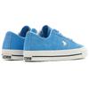 Converse One Star Pro Suede Retro Slip-resistant Shock-absorbing Low-top Skate Shoes Unisex Blue and White