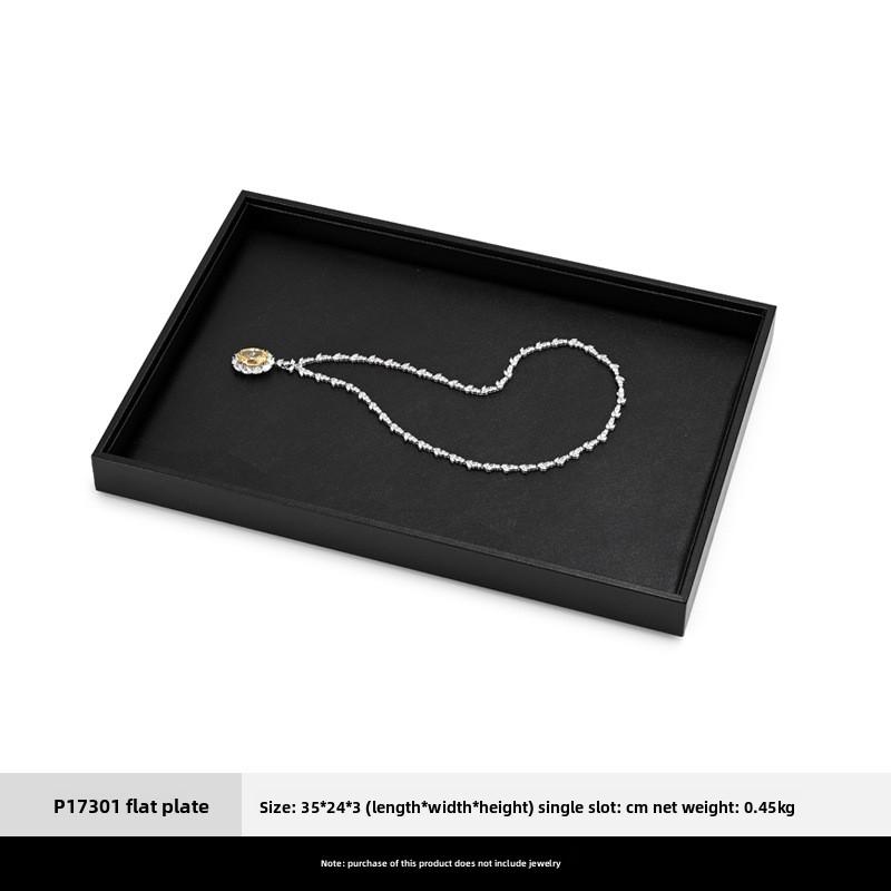 

Jewelry Display Tray for Rings, Necklaces, Pendants & Bracelets Beads Storage Organizer