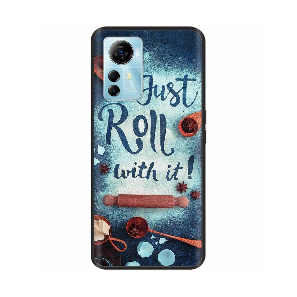 Cute Phone Case For Blade A72s 4G Case Flower Cartoon Painted Soft Silicone Fundas for ZTE Optus X Max A 72s Cover Protective