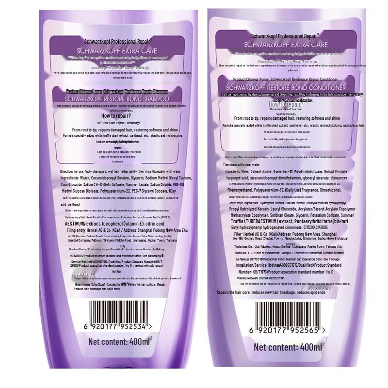 Schwarzkopf Keratin Repair Haarverzorgingsset