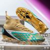 Zapatos de Fútbol para Hombre para Exteriores Botas de Fútbol Sala para Entrenamiento Tacos Largos Zapatillas para Adultos Niños Antideslizantes Calzado Deportivo Unisex para Entrenamiento