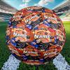 Custom Name Personalized Heated Rivalry Print Size 5 Soccer Ball Training & Match Football, for Team, Kicking, Gift for Football Enthusiasts