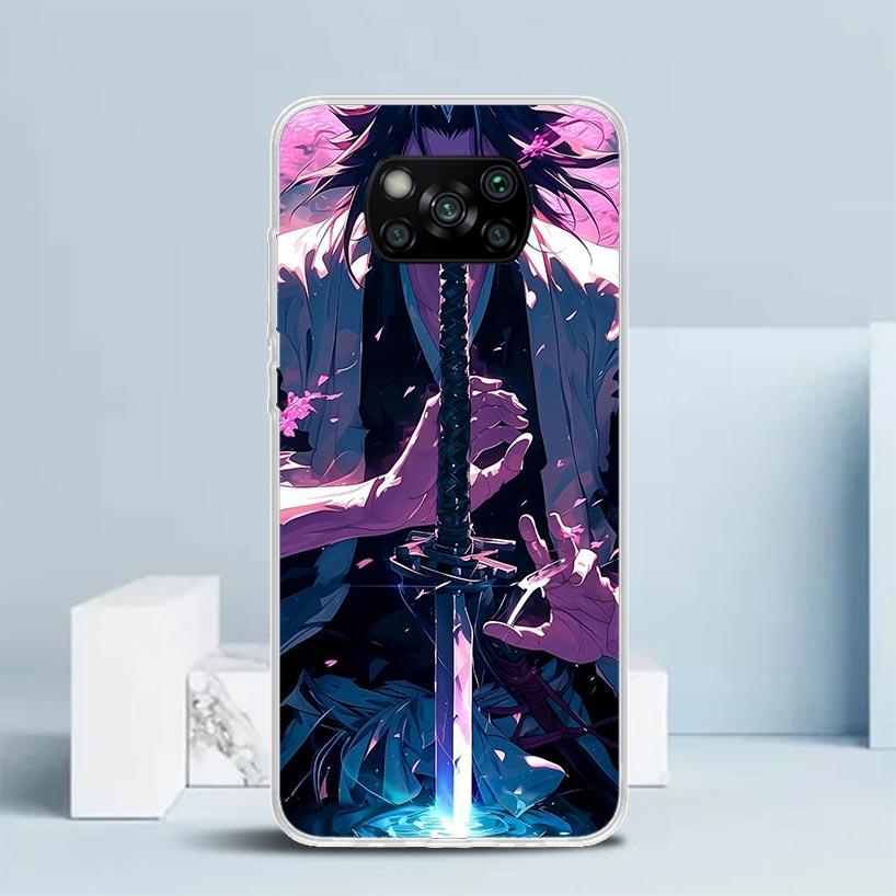 Bleach Kuchiki Byakuya Soft Cover for Xiaomi Poco F7 Ultra X7 X6 X5 Pro M7 Phone Case Redmi 15 15C 13 13C 12 12C 10 10C Print Sh