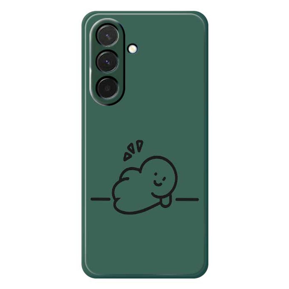 For Samsung Galaxy A36 5G Case Stick Figure Pattern Printing Straight Edge TPU Phone Back Cover