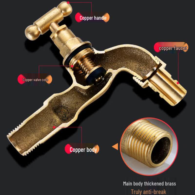 Jinghong Brass Faucet with Lock