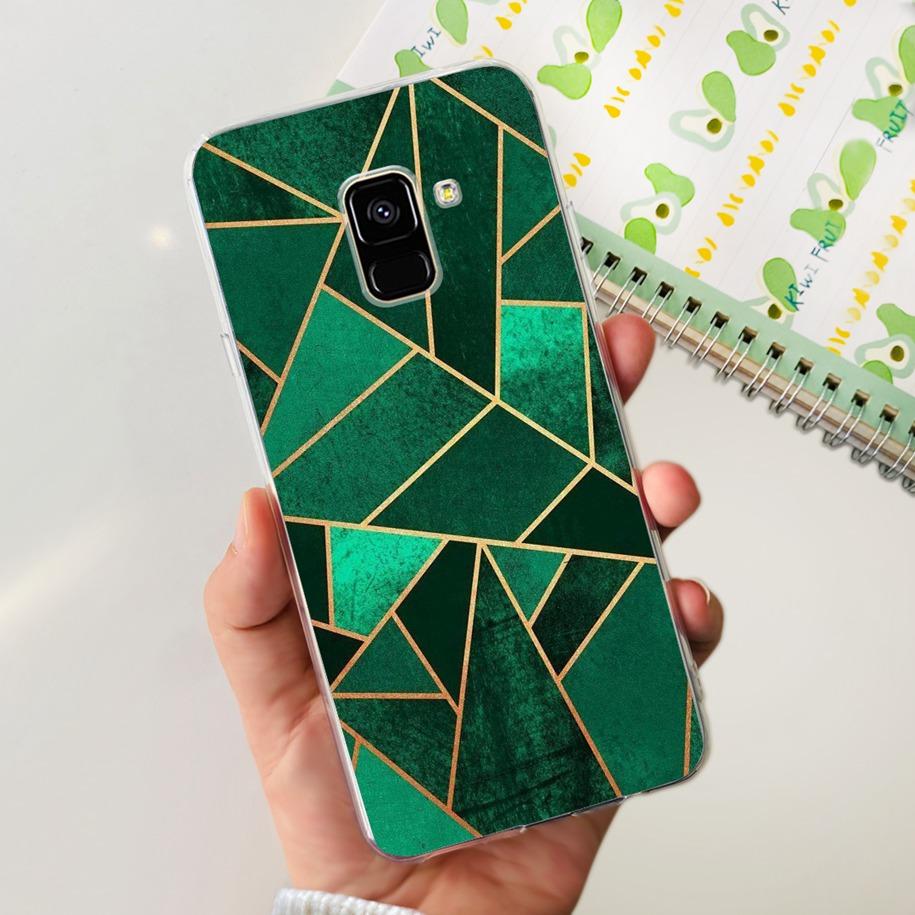 For Samsung Galaxy A6 A8 Plus Case 2018 Case Fashion Butterfly Soft Clear TPU Phone Cover For Samsung A6+ A8+ A 6 A 8 2018 Funda