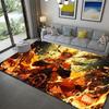 Naruto Anime Collectible Area Rug Non-Slip Durable Mat for Home Living Room