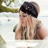 Bohemia Women Headpiece Stretch Turban Hair Accessories Headwear Yoga Run Bandage Hair Bands Headbands Headwrap Wide Headwrap