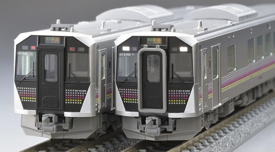 TOMYTEC TOMIX N Gauge JR Niigata Color Set 98106 Diesel Car Model Train GV-E401 & GV-E402