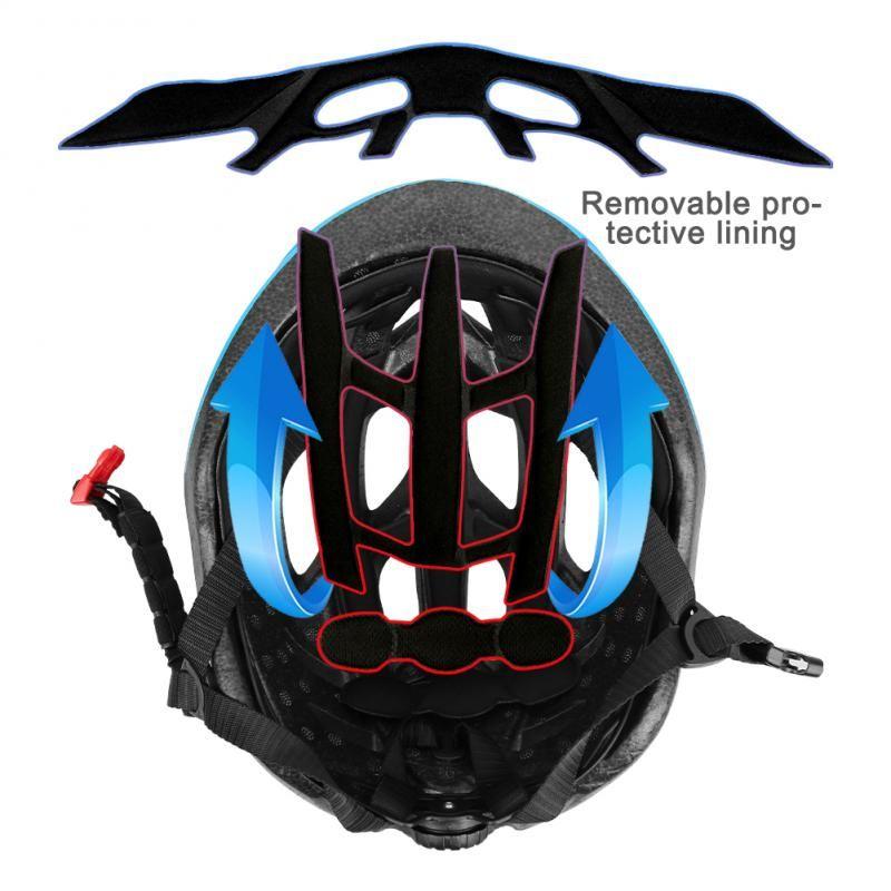 Fahrradhelm für Herren und Damen, für Straßen- und Mountainbikes, Outdoor, für Fahrräder, Skateboards, Roller, integral geformt, ultraleicht