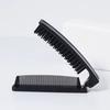 Travel portable folding hair comb - pocket size design, durable plastic bristles and ABS handle For Hair Accessories