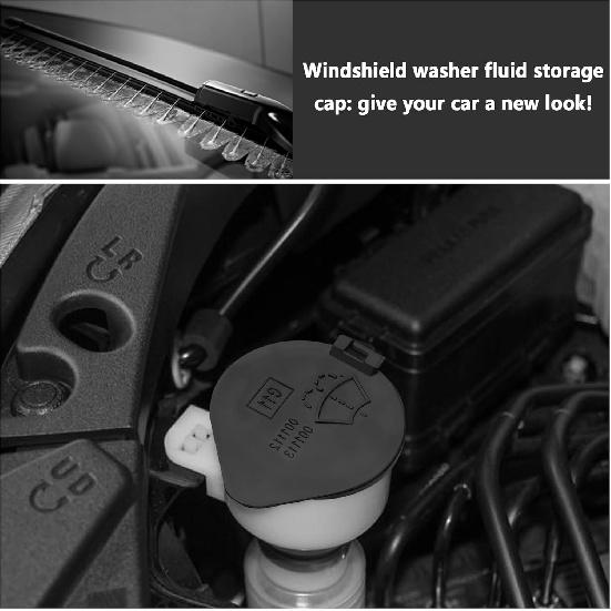 Car Washer Fluid Cap,Windshield Wiper Fluid Cap Replacement OEM#85316-48060,Premium Windshield Washer Reservoir Cap Car Accessories Compatible with