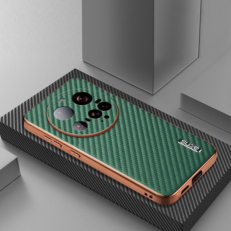 Suitable for Samsung S25ultra Phone Case Carbon Fiber S24, Samsung S23 Full Package Shockproof S22