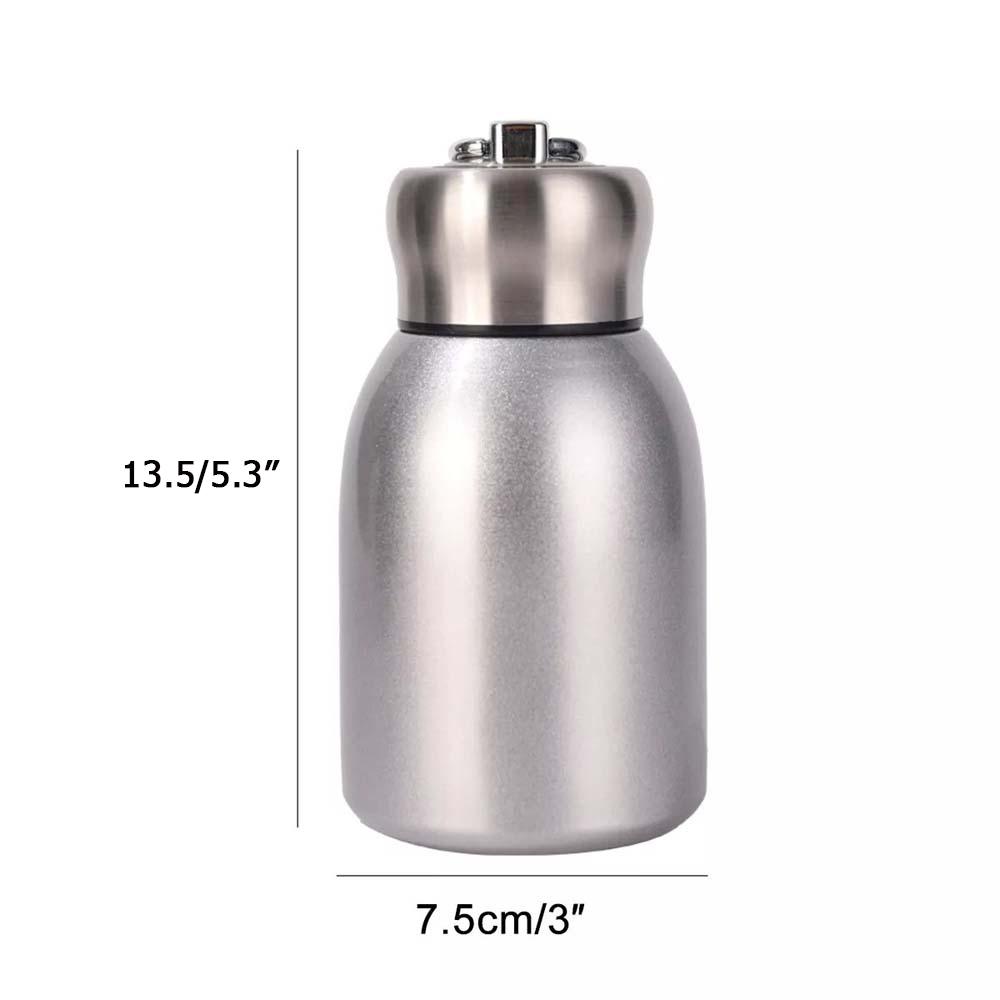 110oz mini nerezová láhev na vodu, tenká izolovaná termální láhev na vodu