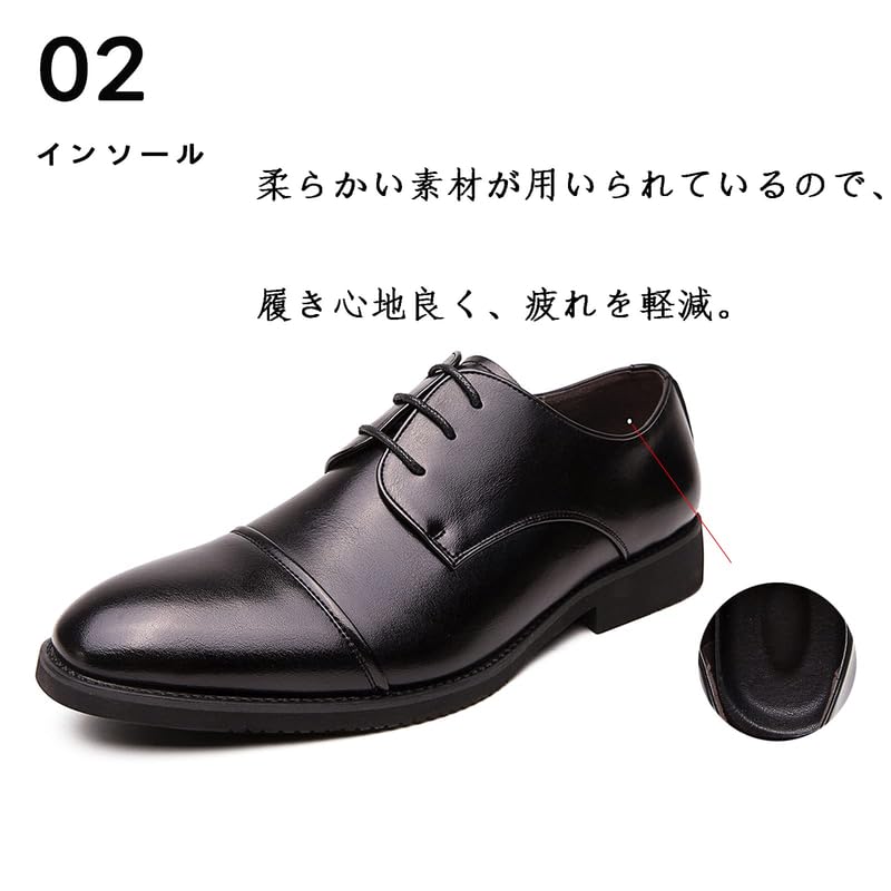 Business Shoes for Genuine Leather Shoes for Large for Formal for Commuting [ziitop] Men, Leather, Gentleman's Shoes, Wingtip, Business, Men, Size,