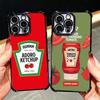 Lamb Heinz Tomato Ketchup Soft Phone Case For Xiaomi Poco X7 X8 Pro Max X6 X5 X3 F8 Ultra F7 M8 M7 M5S Redmi 15C 15A 15 14C 13C