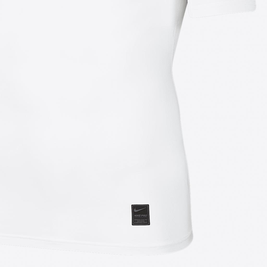 Nike Pro Fitted Short Sleeve Compression T-Shirt Men Tops White CT8460-100