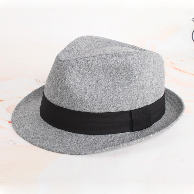 Spring Summer Men'S Fedoras Top Jazz Hat Bucket Bowler Chapeau Hats Fedora Women Black Hat Wedding Caps