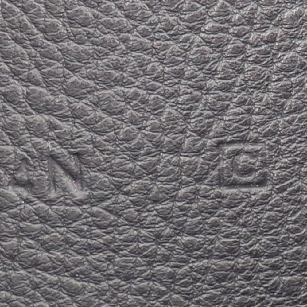 HERMES Dogon GM Purse Navy blue Togo unisex Used