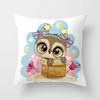 Cute Owl Cushion Covers  Comfortable Pillow Cover x Decorative Pillows For Sofa Bed Car Throw Home Decor