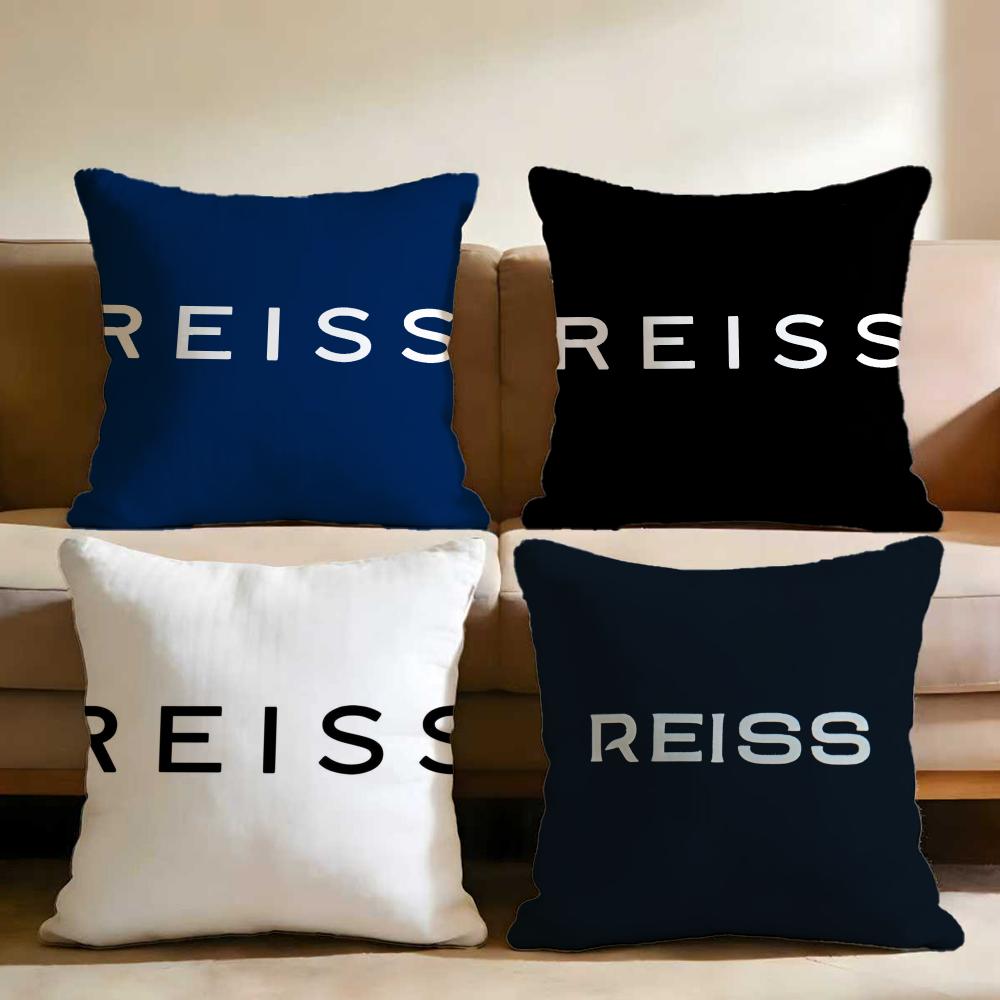 British Brand R-Reiss Cushion Cover Multi-Scene Pillow Cover for Home & Car - Reversible, Soft & Durable for Daily Use