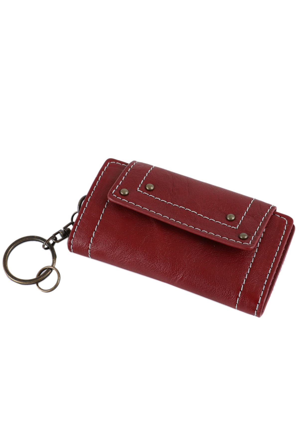 

Key Case Genuine Leather 0032109 Dimple Wine [Dakota] Women s DA-32109-33 винний