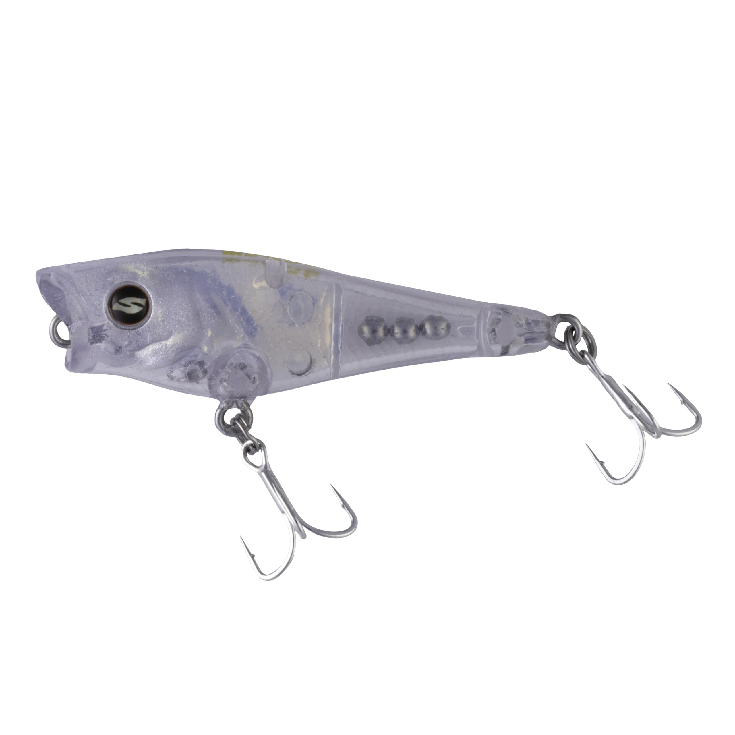 Abu Garcia Poppen 50F Clear Plating для ловли морского конька и SSPOPPEN50F-CLPR (Подходит для леща, морского окуня, скумбрии, окуня-лаврака)