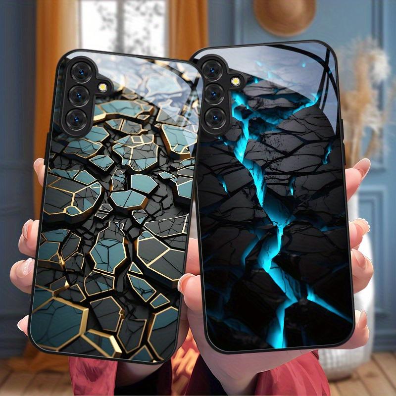 Fashionable and Personalized Tempered Glass Phone Case for Samsung Galaxy S26 S25 S24 S23 S21 S20 fe/plus/Ultra Hard Case