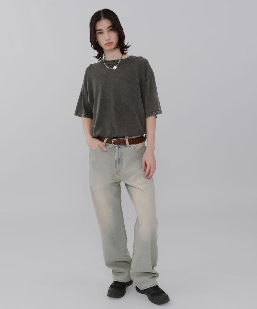 WEGO Straight Denim Size Lightly Denim Gift Men's Pants, M, Finish, Streetwear, Fall/Winter Clothing,