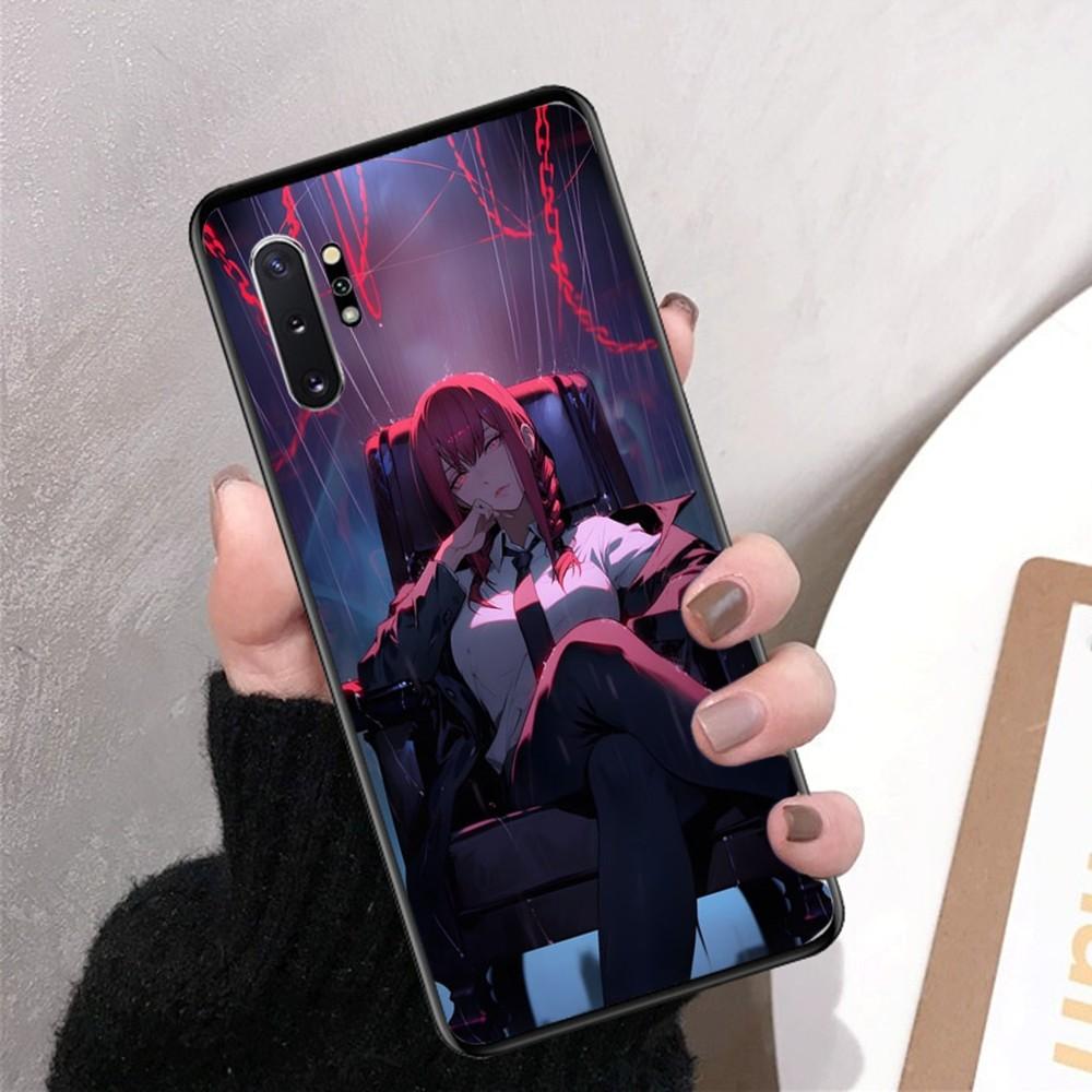Chainsaw Man Makima Phone Case For Samsung Note 8 9 10 20 Pro Plus Lite M 10 11 20 30 21 31 51 A 21 22 42 02 03