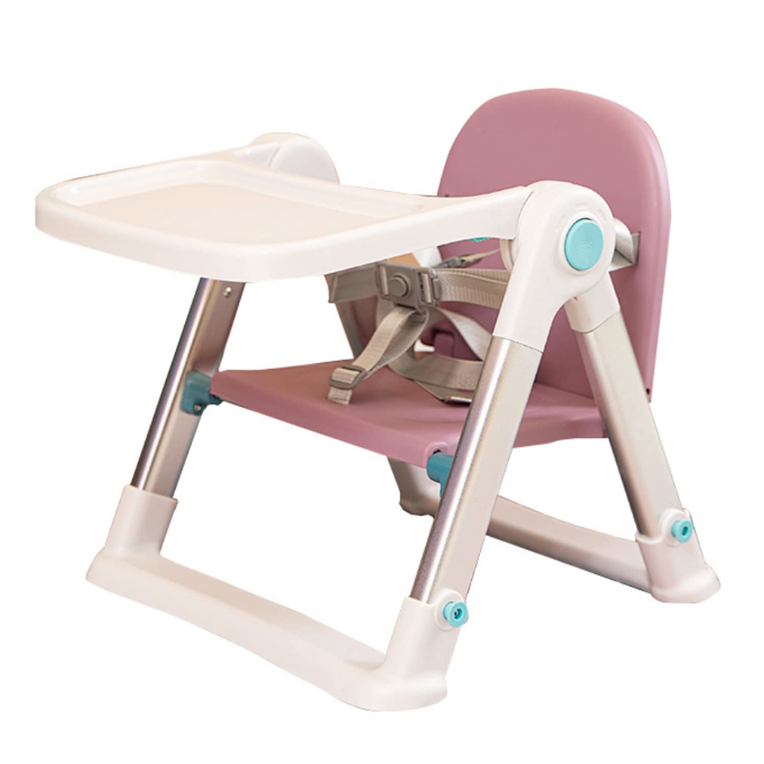 

LINXAS Детский складной низкий стульчик с подушкой и ремнем безопасности для кормления, Стульчик, Ремень, Портативный, Водоотталкивающий, Столик, Стульчик,